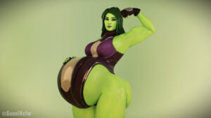 fortnite-hot-hentai-–-pregnant,-art-trade,-green-skin,-muscular,-she-hulk,-blender
