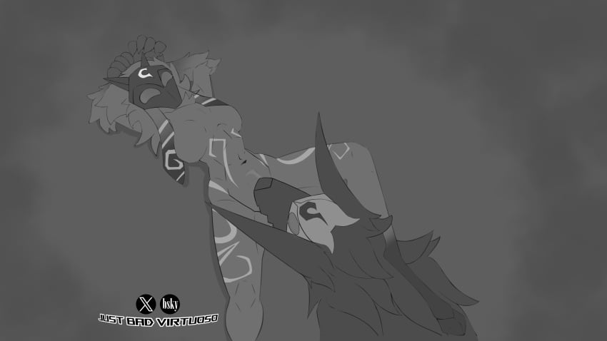 league-of-legends-free-sex-art-–-grey-body,-oral,-lamb-(lol),-mask,-anthro,-hooves,-stomach-bulge