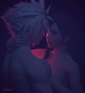 final-fantasy-hentai-porn-–-female/male,-nimation,-intense-stare,-odel,-dark-background,-about-to-kiss,-intense