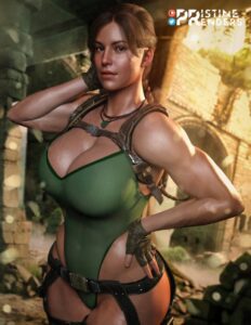 tomb-raider-free-sex-art-–-female,-backpack,-toned,-athletic-female,-long-hair,-busty,-large-breasts
