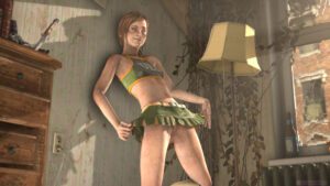 ellie-hot-hentai-–-pussy,-cheerleader-uniform,-solo-female,-naughty-dog