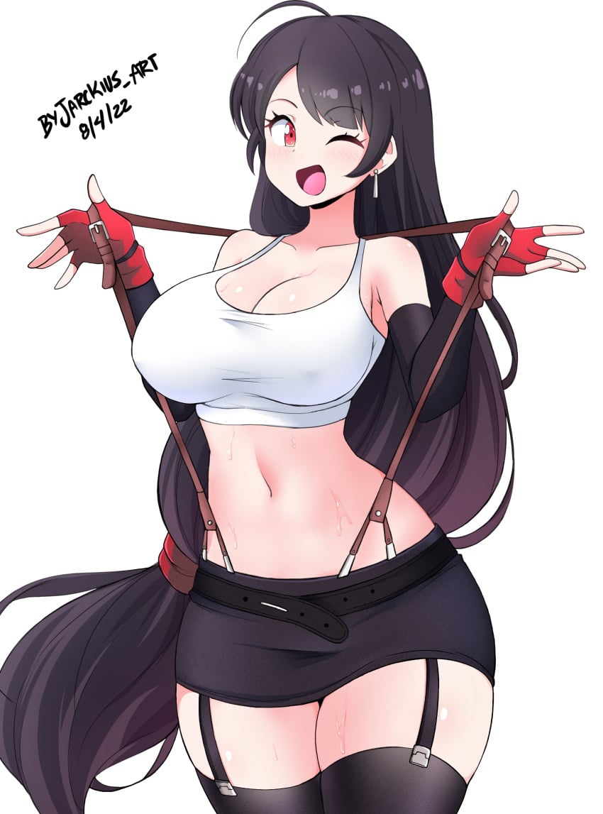 final-fantasy-hentai-art-–-one-eye-closed,-final-fantasy-vii,-tifa-lockhart,-female