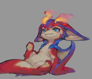 smolder-hentai-art-–-spread-legs,-riot-games,-red-skin,-dragon