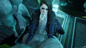 resident-evil-free-sex-art-–-jill-valentine,-holding-penis,-thick-foreskin,-tyrant,-rugged-penis
