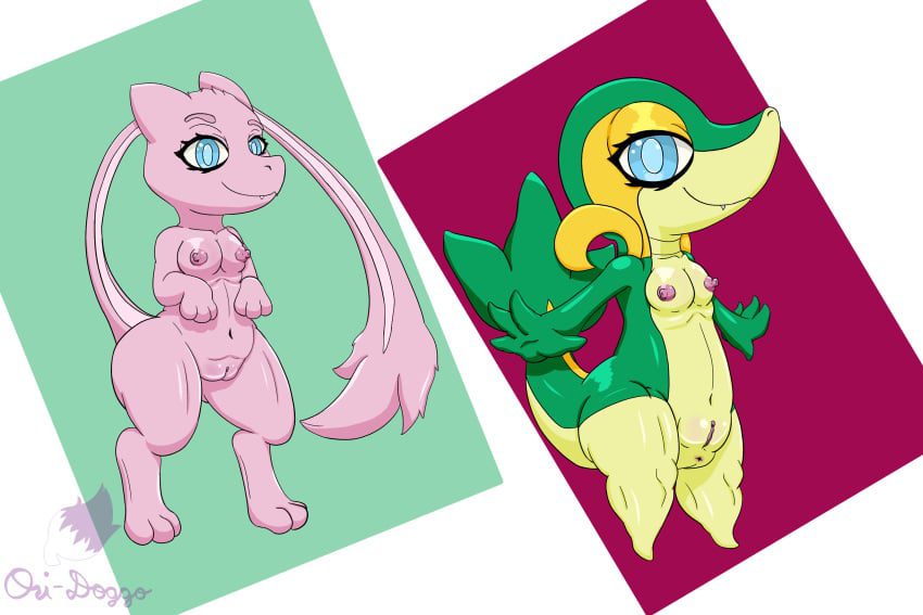 mew-free-sex-art-–-generation-kemon,-model-sheet,-transformation,-anus,-female,-genitals,-snivy