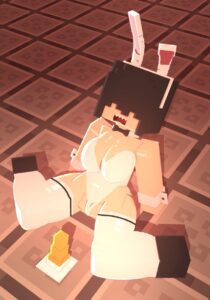 minecraft-hentai-–-pointy-teeth,-oc,-bunnysuit,-hi-res,-breasts,-original-character,-curvy