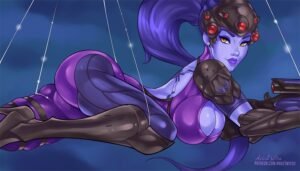 overwatch-game-hentai-–-big-breasts,-cleavage,-bubble-butt,-voluptuous,-hips,-large-breasts,-purple-hair