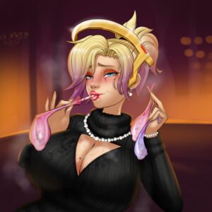 overwatch-rule-porn-–-dixieduckart,-sweater,-used-condoms,-looking-at-viewer