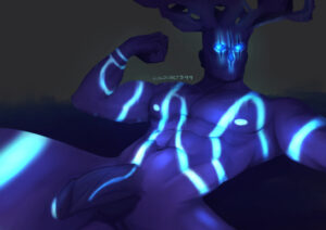cypher-hentai-art,-omen-hentai-art-–-teratophilia,-purple-body,-glowing-veins,-glowing-vein,-posing,-shadow