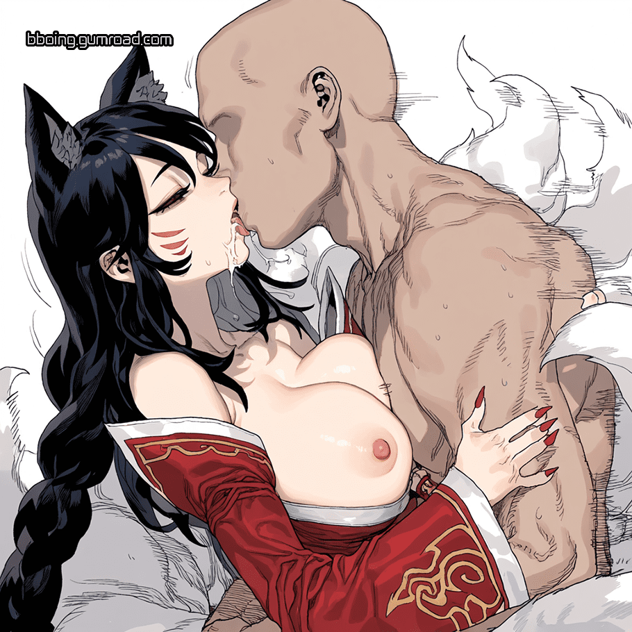 league-of-legends-porn-–-yellow-eyes,-narrow-waist,-fox-ears,-ai-generated,-fox-girl,-braided-hair