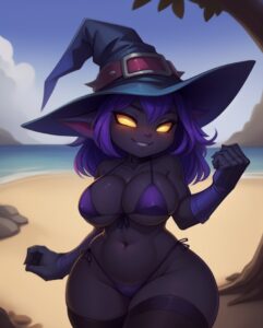 league-of-legends-game-hentai-–-veigal,-shortstack,-legwear,-open-mouth,-bikini,-nipple-bulge