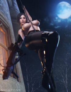 resident-evil-porn-–-asian-female,-milapone,-high-heels,-erect-nipples,-resident-evil-make,-black-hair