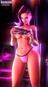 overwatch-xxx-art-–-breasts,-half-dressed,-latina,-panties,-kachigachi,-purple-eyes