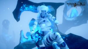 final-fantasy-hentai-art-–-bandage,-legs,-blue-skin,-crossed-legs,-solo,-odel,-final-fantasy-xiv