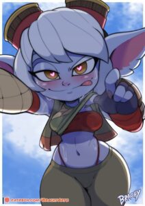 league-of-legends-free-sex-art-–-looking-at-viewer,-tristana,-small-breasts,-shortstack,-low-angle-view,-fully-clothed,-musk