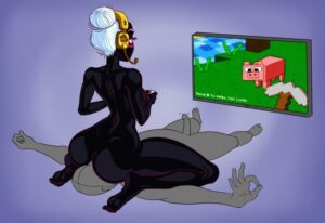 minecraft-xxx-art-–-erection,-thick-thighs,-facesitting,-headset