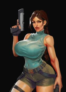 tomb-raider-porn-–-lara-croft-(survivor),-brown-eyes,-female,-hourglass-figure,-brown-hair,-female-focus,-female-only