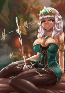 league-of-legends-hentai-–-ls,-nose-blush,-dark-skinned-male,-huge-breasts