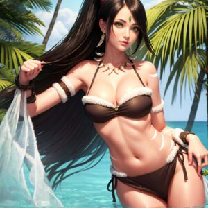 league-of-legends-hentai-xxx-–-solo-female,-nidalee,-skimpy-costume,-gem-on-forehead