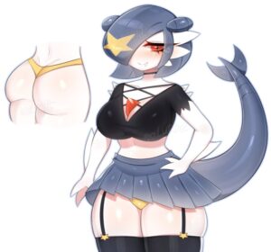 pokemon-hentai-–-female-only,-white-background,-oerba-yun-fang,-choker,-thick-ass,-breasts