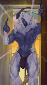 pokemon-rule-xxx-–-clothing,-white-fur,-muscular-male,-solo,-gesture,-mane