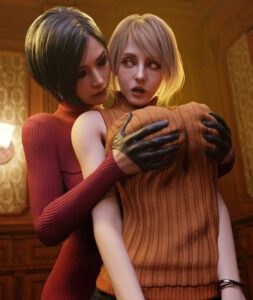 resident-evil-game-hentai-–-female,-huge-breasts,-rtwork,-short-hair