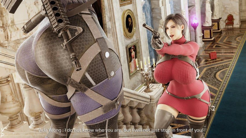 resident-evil-game-porn-–-thick-thighs,-breasts,-capcom,-light-skin,-voluptuous-female,-futa-on-female,-bust