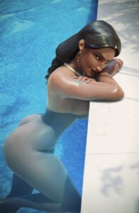 overwatch-hentai-art-–-symmetra,-satya-vaswani,-skinny-dipping,-solo,-earrings