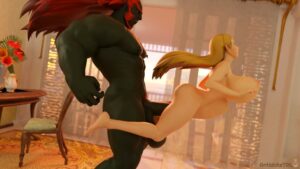 the-legend-of-zelda-hentai-art-–-large-breasts,-long-hair,-large-areolae,-impossible-fit