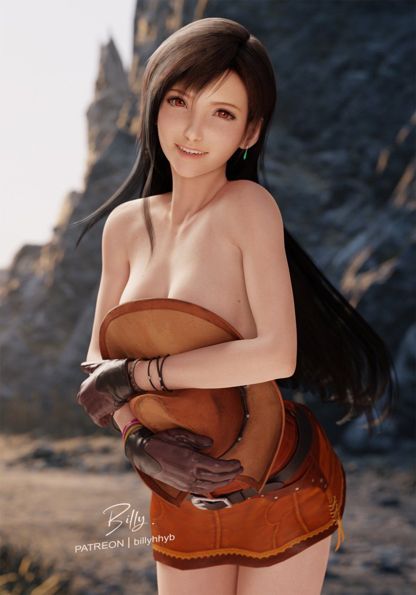 final-fantasy-hentai-art-–-cowboy-hat,-black-hair,-looking-at-viewer,-miniskirt