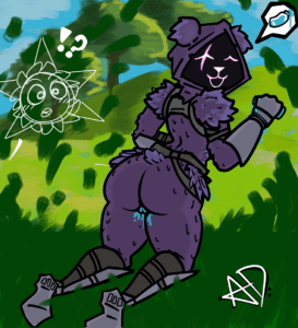 sunspot-hentai-–-bear-girl,-raven-team-leader,-ass-focus