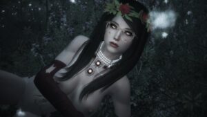 skyrim-hentai-art-–-laurel-crown,-serana&#wardrobe,-grass-field,-ls,-female-vampire,-ruby-(gem)