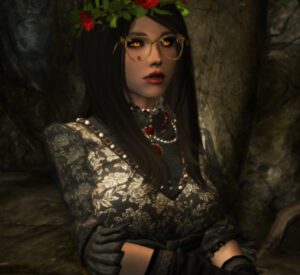 skyrim-porn-hentai-–-white-skinned-female,-sfw,-female-vampire,-laurel-wreath,-elegant,-white-skin,-hair