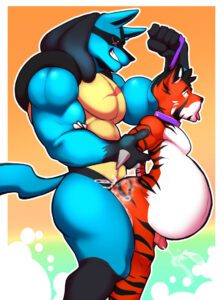 pokemon-sex-art-–-anthro,-simple-background,-size-difference,-ass