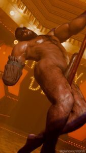 final-fantasy-porn-hentai-–-nude,-solo-male,-stripper-pole,-aroused,-indoor-nudity,-male