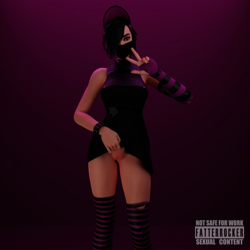 fortnite-hentai-art-–-dress-lift,-no-underwear,-black-hair,-3d