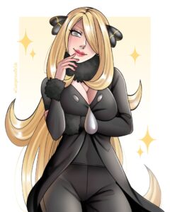 cynthia-hentai-porn-–-arm-under-breasts,-ls,-female,-female-only,-nintendo,-dangerousbride,-cleavage