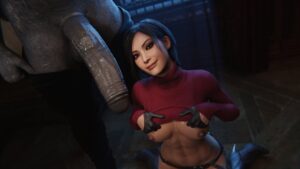 resident-evil-free-sex-art-–-showing-breasts,-monster,-oral-sex,-long-penis,-partially-nude-female,-gloves,-boobs-showing