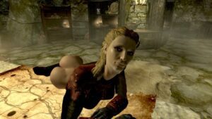 astrid-porn-–-blonde-hair,-female,-the-elder-scrolls,-partially-clothed,-nord,-ass