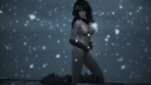 skyrim-hentai-porn-–-snowing,-flower-crown,-boobs-out,-tits-out,-knee-high-boots,-breasts