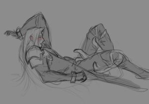 final-fantasy-porn-hentai-–-final-fantasy-vii,-laying-on-back,-tentacle,-alien