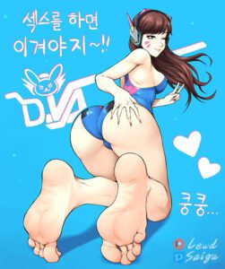 overwatch-xxx-art-–-female-only,-blue-swimsuit,-feet,-long-hair,-soles