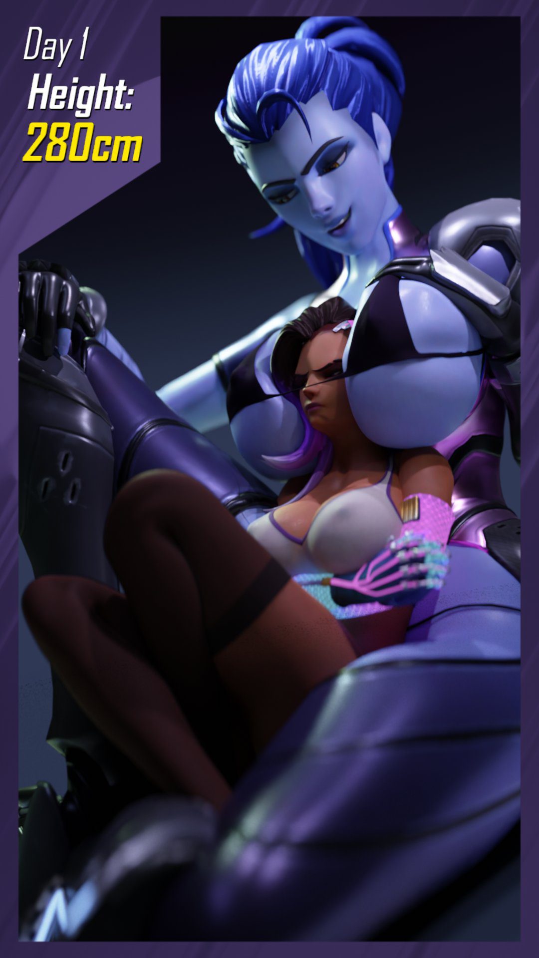 overwatch-sex-art-–-blue-skinned-female,-large-ass,-human,-french-female,-widowmaker,-bust,-thick-thighs