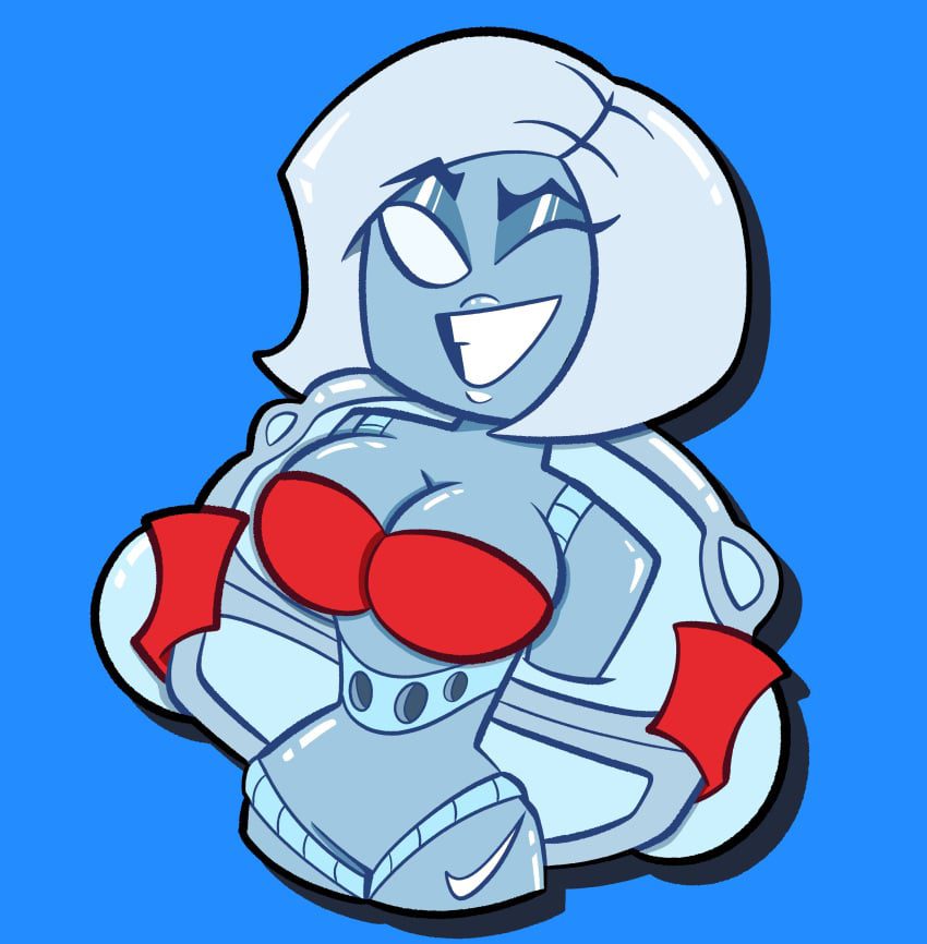 airie-free-sex-art-–-jacket,-white-eyes,-smile,-looking-at-viewer,-bra,-wide-hips