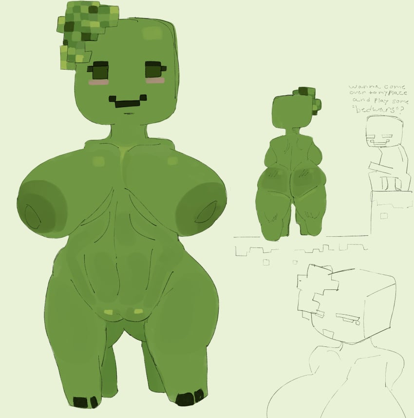 minecraft-sex-art-–-tboxart,-breasts,-creeper,-smile
