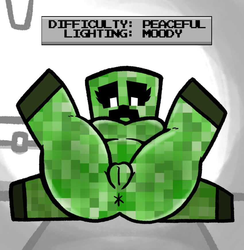 minecraft-free-sex-art-–-creeper,-thick-thighs,-pussy,-lewdewott,-breasts,-wide-hips