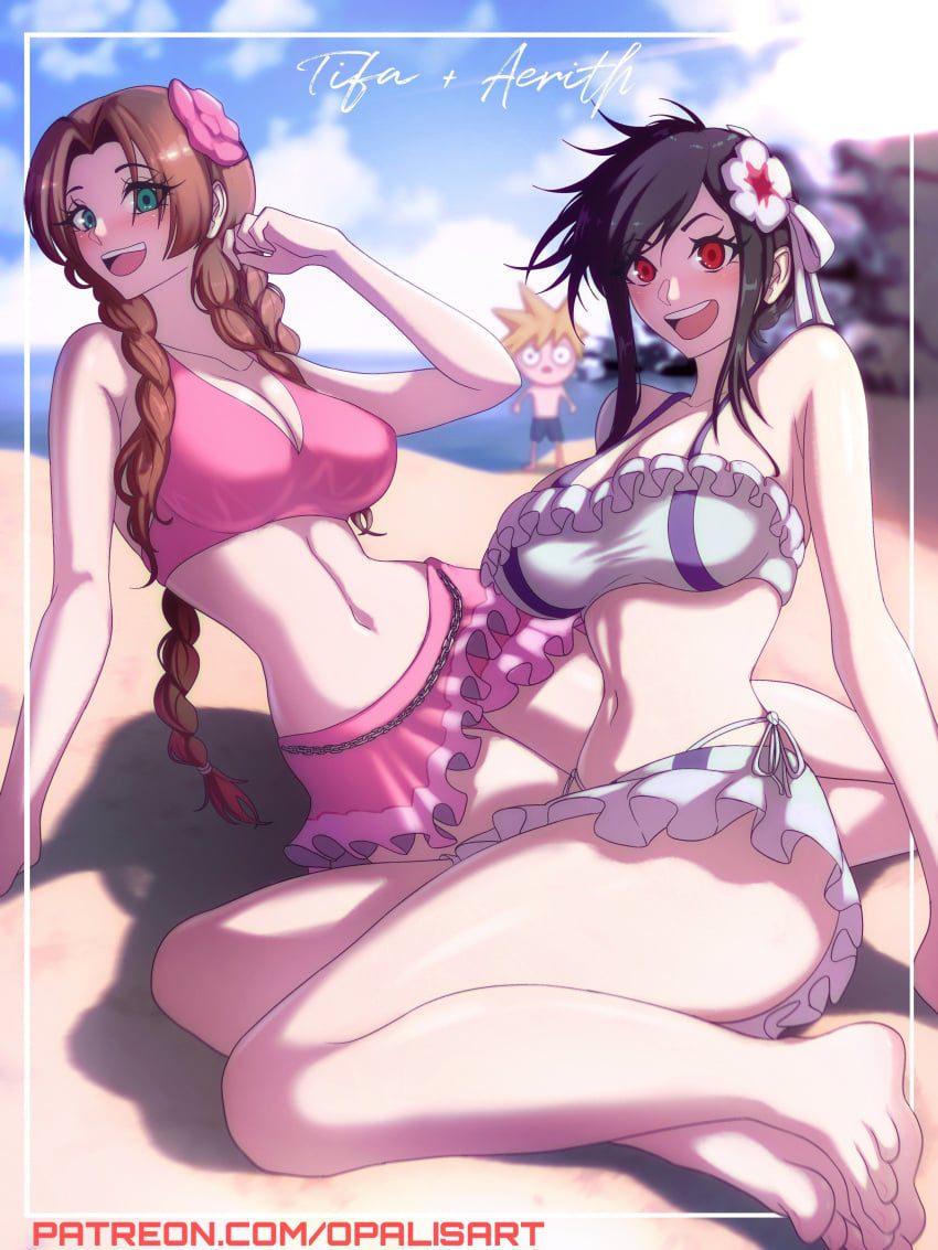 final-fantasy-game-hentai-–-bare-shoulders,-sitting,-bikini-top,-female-focus,-big-breasts