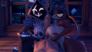 meowskulls-sex-art-–-golf-cart,-cum-on-breasts,-digital-media-(artwork),-collaborative-titfuck,-felis