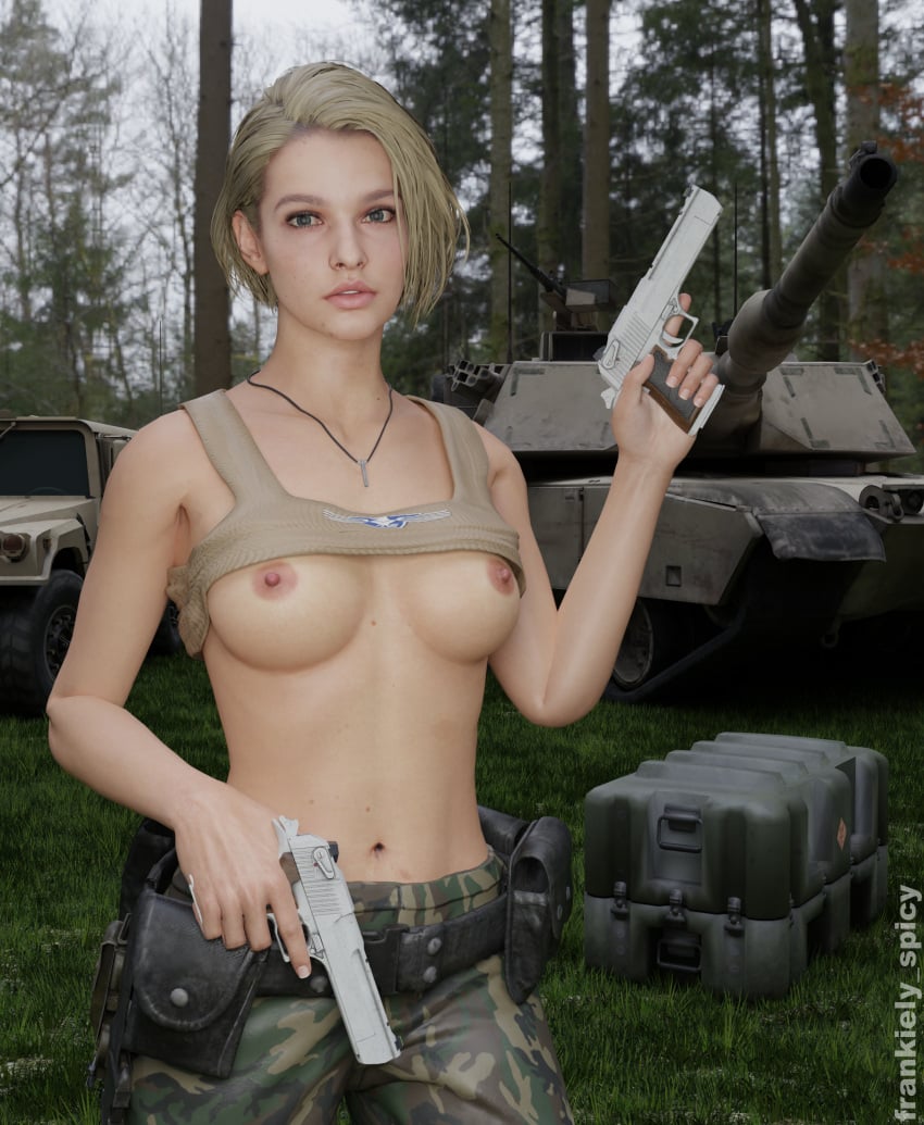 A Soldier - Resident Evil Game Porn - Tanya (red Alert), Tanya Adams, Female, Female  Soldier, Belly Button - Valorant Porn Gallery