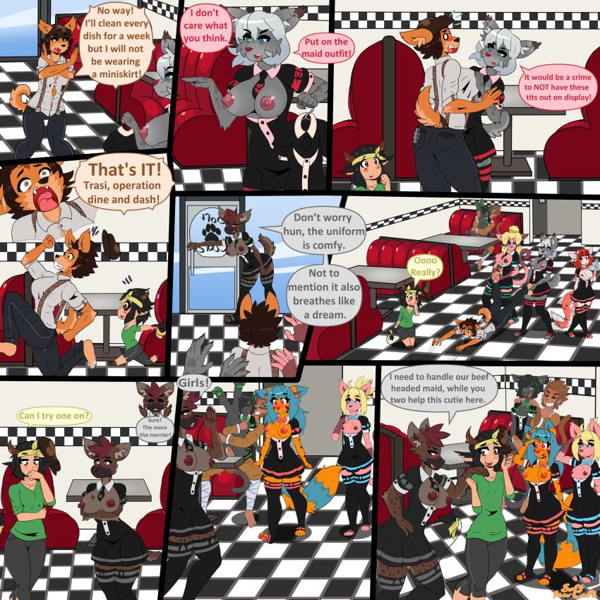 the-legend-of-zelda-xxx-art-–-amur-carp,-nintendo,-clothed,-canid,-maid-uniform